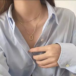 Layered necklace